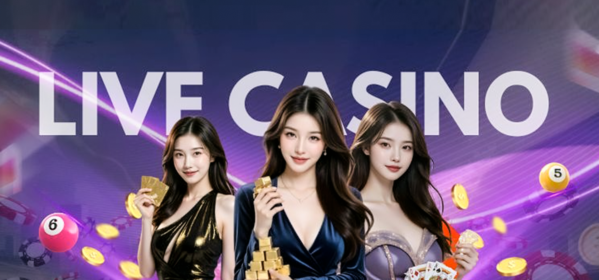 Live Casino Banner